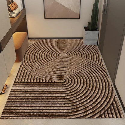 Antislip Deurmat Binnen & Buiten Groen Grijs Khaki Vuilvangmat Slijtvast Design Entree Hal Voordeur Inkom