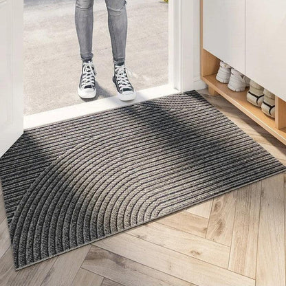 Antislip Deurmat Binnen & Buiten Groen Grijs Khaki Vuilvangmat Slijtvast Design Entree Hal Voordeur Inkom