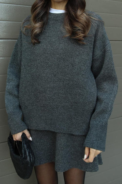 Gebreide Set voor Vrouwen Zacht en Elegant