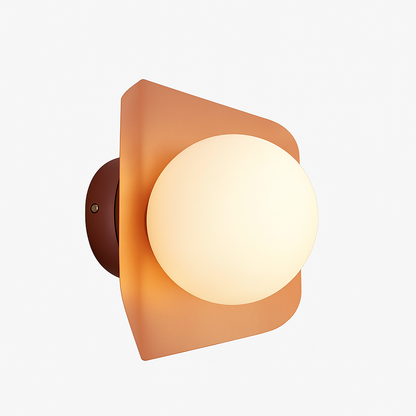 Wandlamp Zeshoek LED E27 Roze Groen Grijs Geel 24cm Slaapkamer Woonkamer Bol Wandlicht Hexagon Geometrisch Kinderkamer Hal