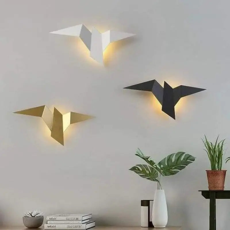 Wandlamp Vogel Design Aluminium Acryl LED 4W Scandinavisch Woonkamer Slaapkamer