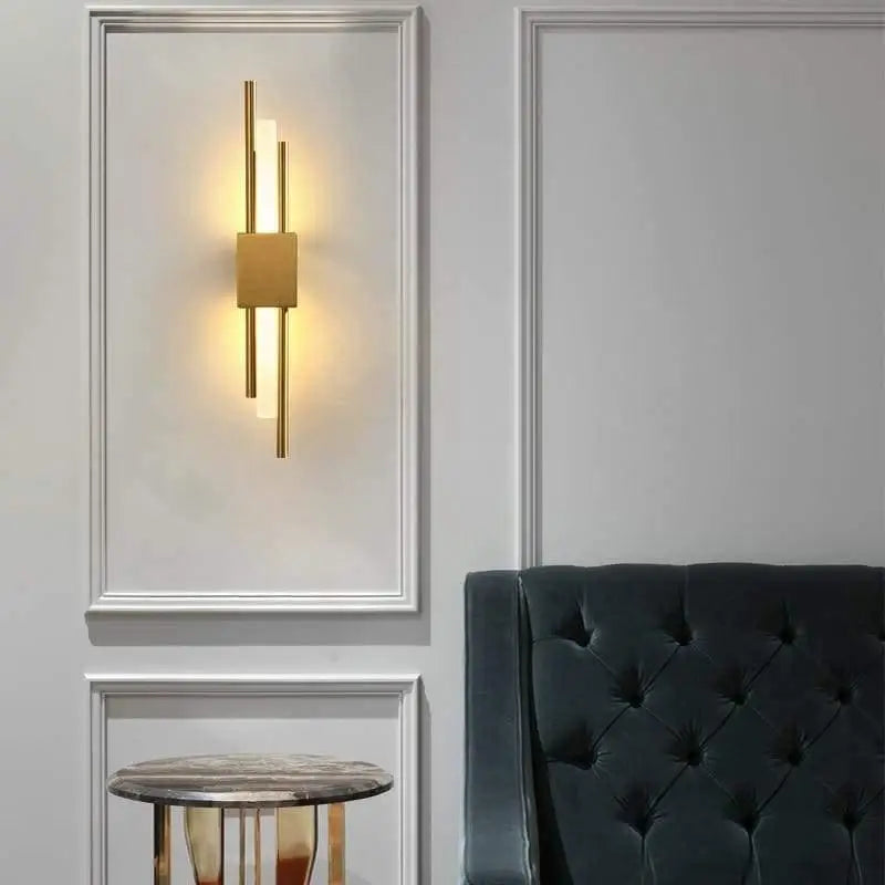 Wandlamp Goud Design Aluminium LED G4 15W Modern Woonkamer Slaapkamer Hal Luxe