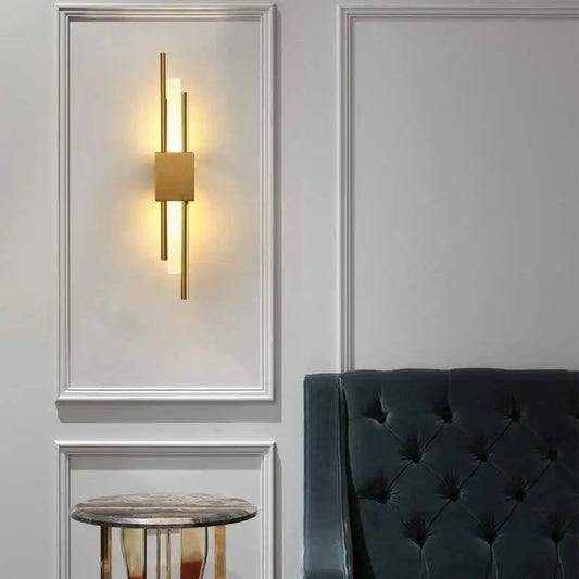 Wandlamp Goud Design Aluminium LED G4 15W Modern Woonkamer Slaapkamer Hal Luxe