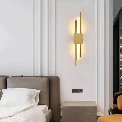 Wandlamp Goud Design Aluminium LED G4 15W Modern Woonkamer Slaapkamer Hal Luxe