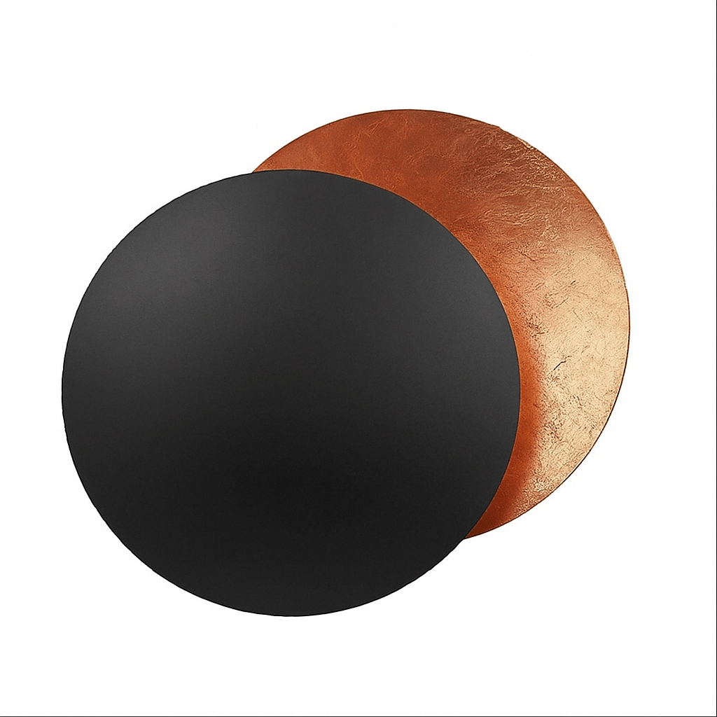 Wandlamp Zonsverduistering Draaibaar Metaal Goud Art Deco LED