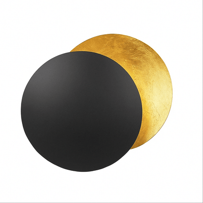 Wandlamp Zonsverduistering Draaibaar Metaal Goud Art Deco LED