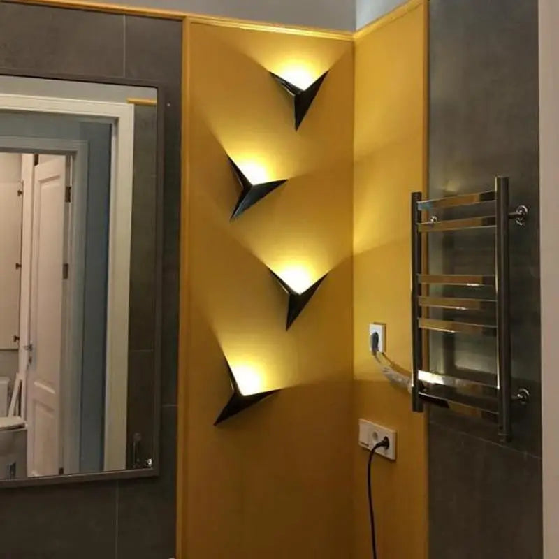 Wandlamp Ster Design LED Aluminium Acryl 3W Scandinavisch Woonkamer Kinderkamer Sfeer