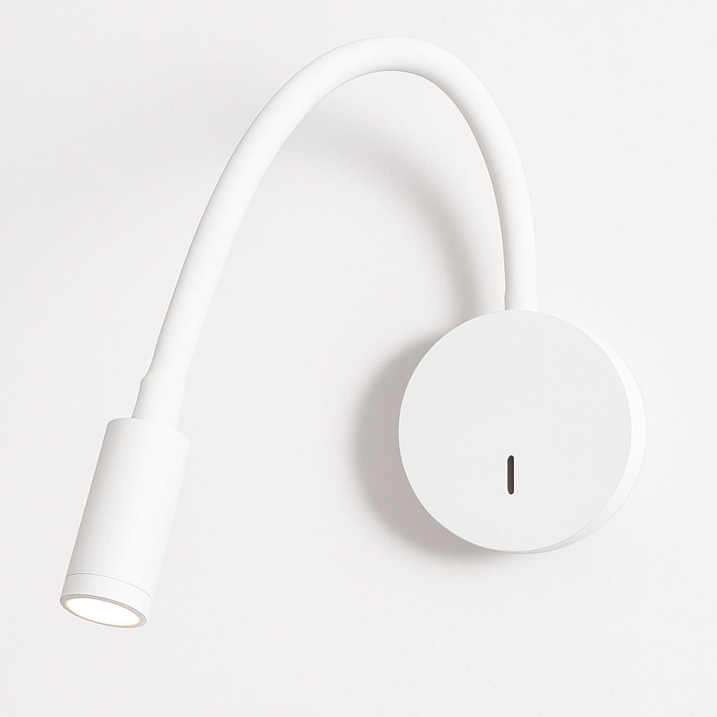 Leeslamp Wand LED Flexibel Zwart Slaapkamer Bedlamp Wandlamp Leeslicht Flexibele Arm Oplaadbaar Nachtkastje Hoofdbord Kantoor