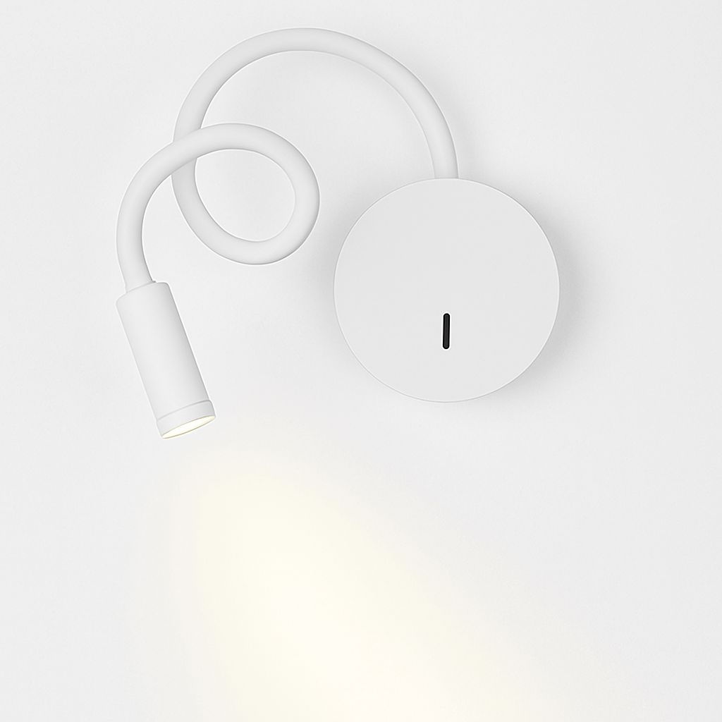 Leeslamp Wand LED Flexibel Zwart Slaapkamer Bedlamp Wandlamp Leeslicht Flexibele Arm Oplaadbaar Nachtkastje Hoofdbord Kantoor