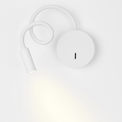 Leeslamp Wand LED Flexibel Zwart Slaapkamer Bedlamp Wandlamp Leeslicht Flexibele Arm Oplaadbaar Nachtkastje Hoofdbord Kantoor