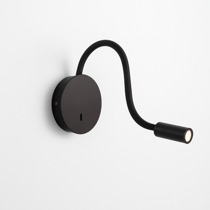 Leeslamp Wand LED Flexibel Zwart Slaapkamer Bedlamp Wandlamp Leeslicht Flexibele Arm Oplaadbaar Nachtkastje Hoofdbord Kantoor
