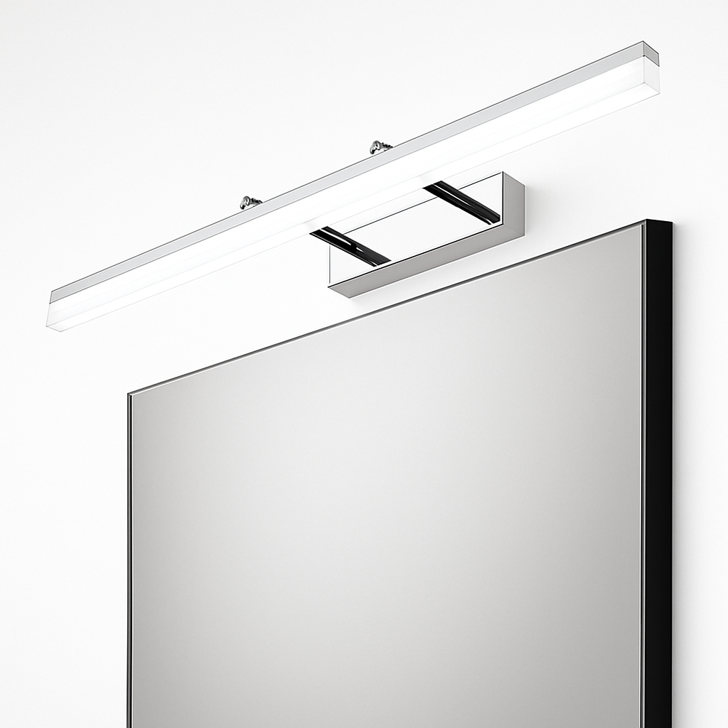 Spiegellamp LED Aluminium Goud Badkamer Woonkamer Lineaire Wandlamp Spiegel Verlichting Make-up Lamp Kunst Verlichting