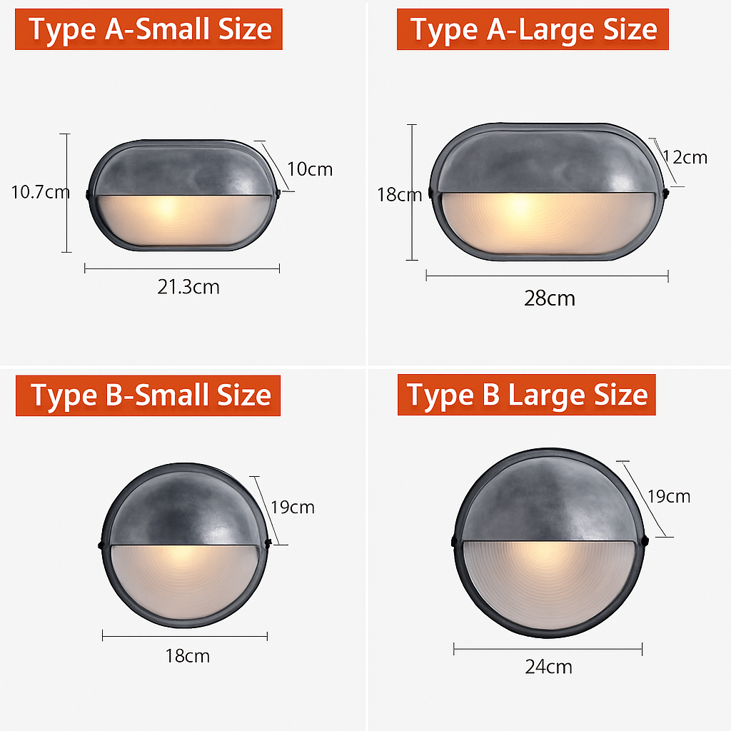 Buitenlamp Wandlamp Aluminium Zilver IP65 E27 12W Tuin Veranda Industrieel Vintage Matglas Buitenwandlamp Waterdicht Balkon Gevel