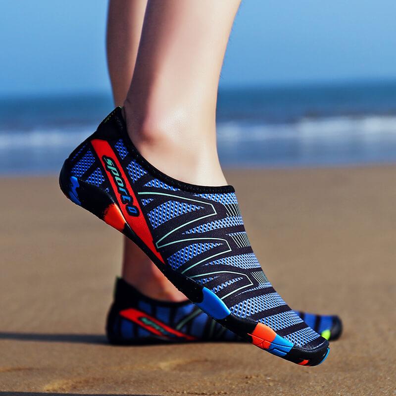 Sneldrogende Waterschoenen voor Strand & Watersport – Antislip Zool