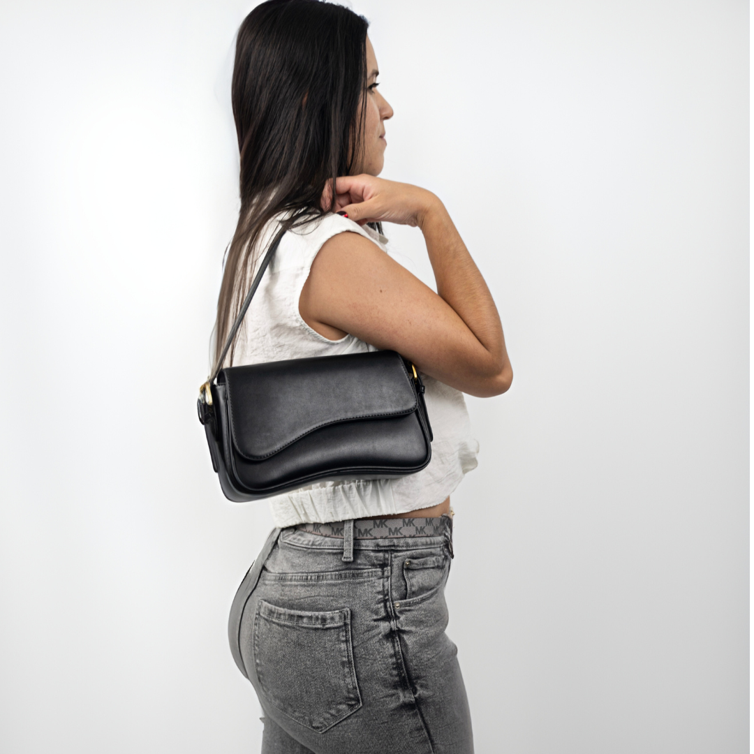 Filo Schoudertas Trendy Design Modaal Leer