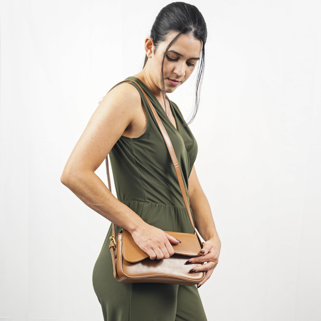 Filo Schoudertas Trendy Design Modaal Leer