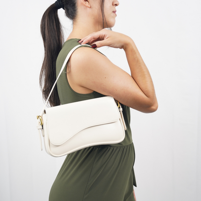 Filo Schoudertas Trendy Design Modaal Leer