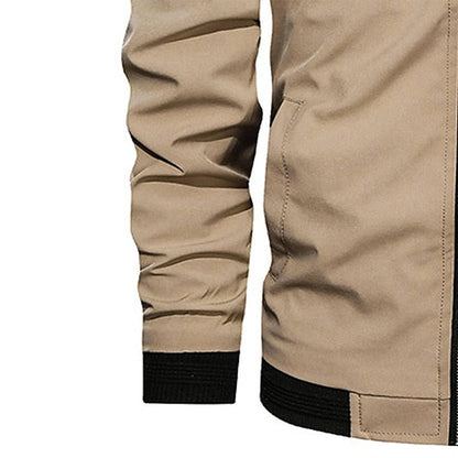 Armand | Stijlvol bomberjack voor mannen in de kleur Blauw voor heren in Streetwear stijl ideaal voor de herfst.