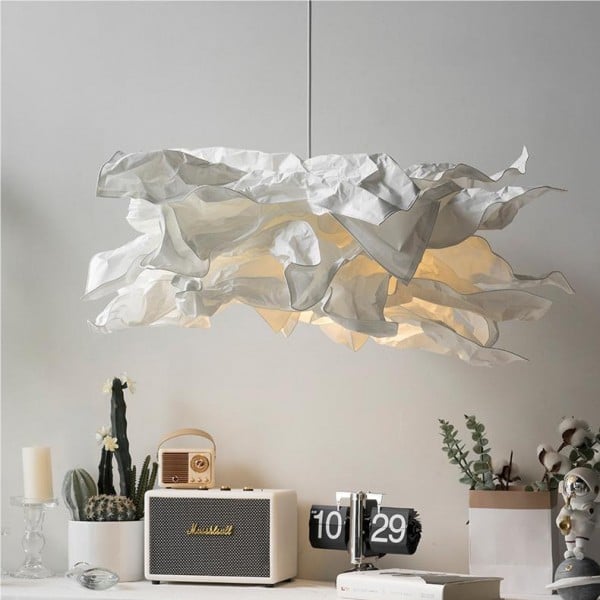 Hanglamp Wolk Papier LED 18W Nordic Japandi Ø43 Ø62 Ø85