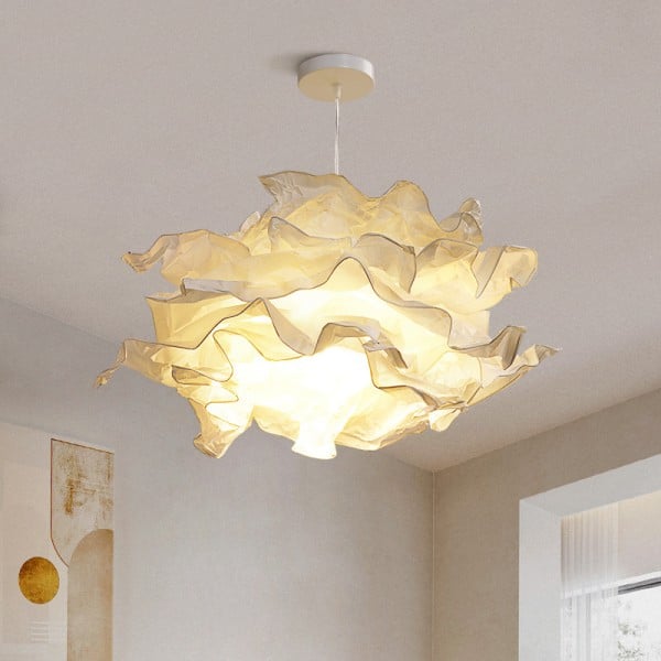 Hanglamp Wolk Papier LED 18W Nordic Japandi Ø43 Ø62 Ø85