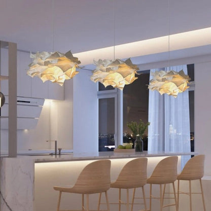 Hanglamp Wolk Papier LED 18W Nordic Japandi Ø43 Ø62 Ø85