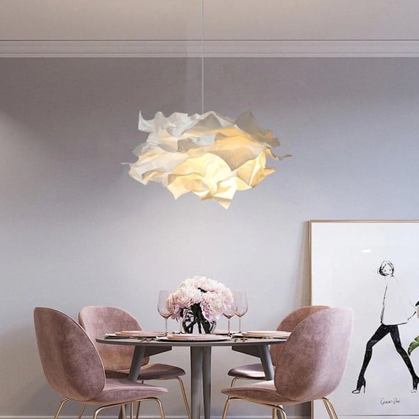 Hanglamp Wolk Papier LED 18W Nordic Japandi Ø43 Ø62 Ø85