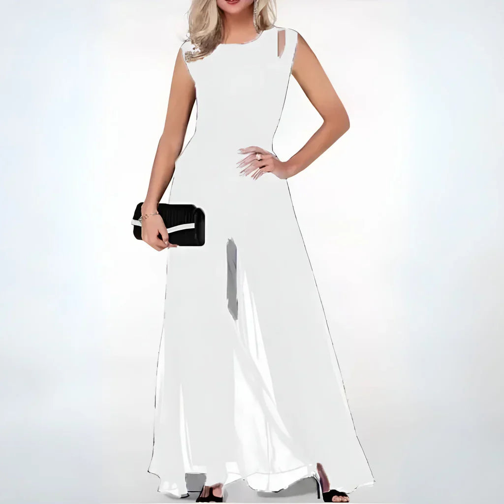 Dames Jumpsuit Elegant Stijlvol Zwart Feestjurk