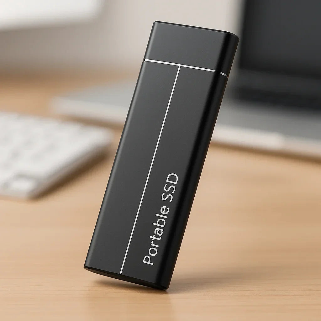 Externe SSD-Schijf 5TB – Draagbare Solid State Drive met USB 3.2 Snelle Datatransfer voor Laptop, PC en Console