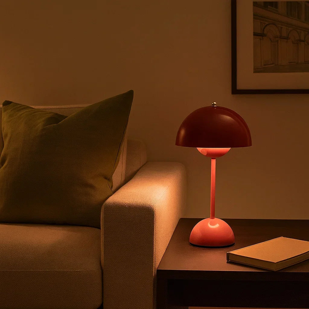Moderne Touch Tafellamp LED – Dimbaar met Touchbediening | Scandinavisch Design, Warm Wit Licht, Stijlvolle Nachtlamp & Bureaulamp