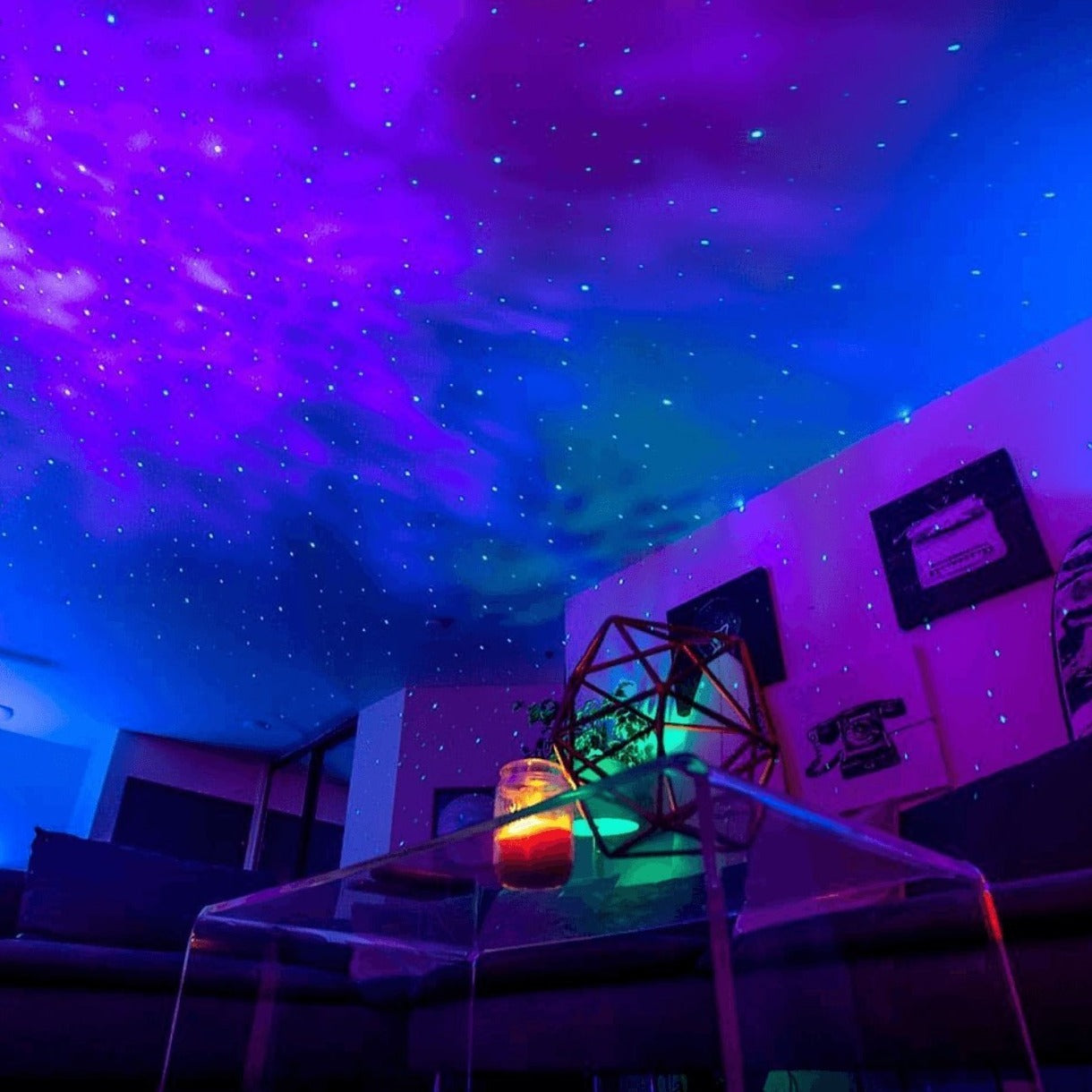 Astronaut Sterrenprojector LED Ruimtevaart Nachtlampje met Afstandsbediening en Timer