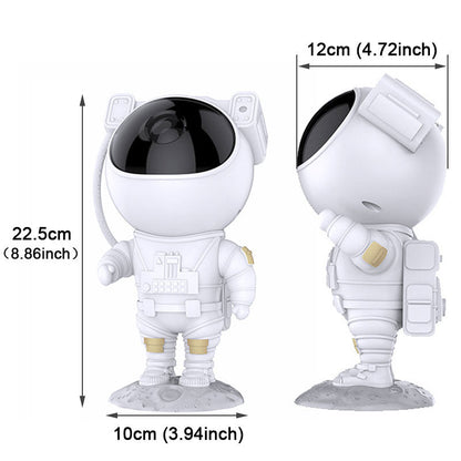 Astronaut Sterrenprojector LED Ruimtevaart Nachtlampje met Afstandsbediening en Timer