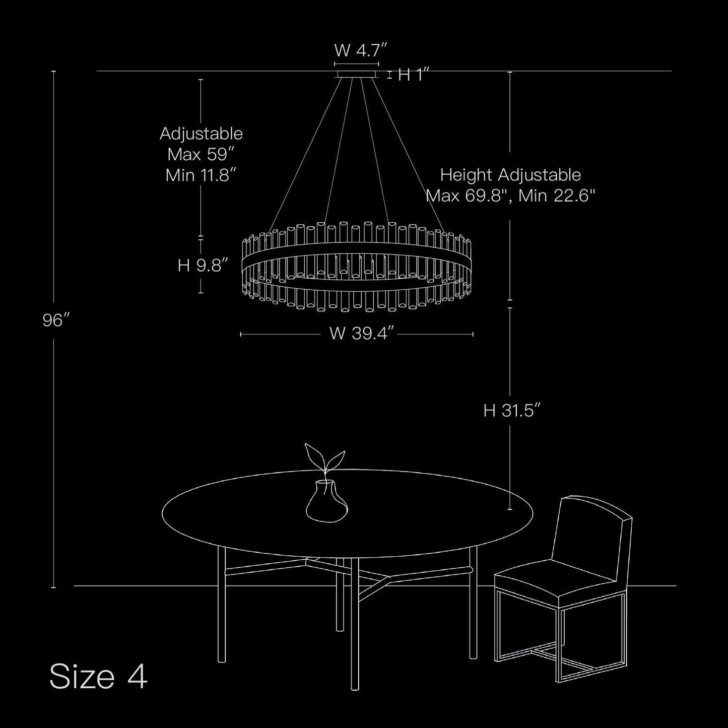 Kristallen Kroonluchter Rond Goud K9 Crystal 12-20 Lichts Luxe Plafondlamp
