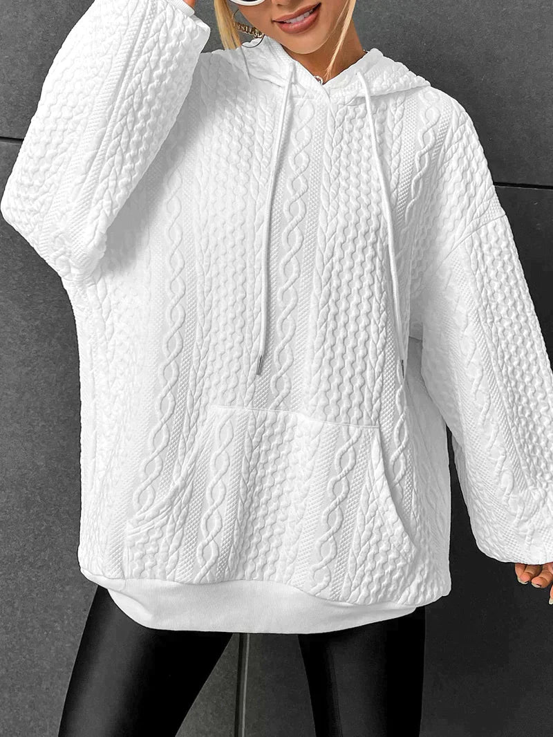 Luxe Oversized Hoodie voor Vrouwen Zacht en Stijlvol