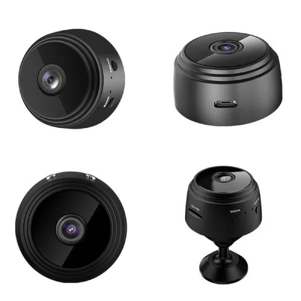 Draadloze Achteruitrijcamera Full HD 720P Zwart met Nachtzicht voor Camper, Caravan, Aanhanger, Vrachtwagen met App-Bediening en Magnetische Houder