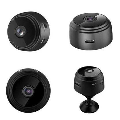 Draadloze Beveiligingscamera met Magnetische 360° Montage en Nachtzicht voor Auto