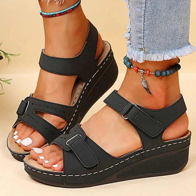 Dames Sandalen Orthopedisch Comfortabel Steunzool