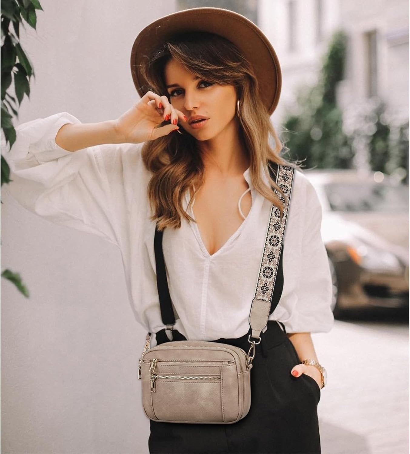 Klein Crossbody Tasje Stijlvol en Modieus