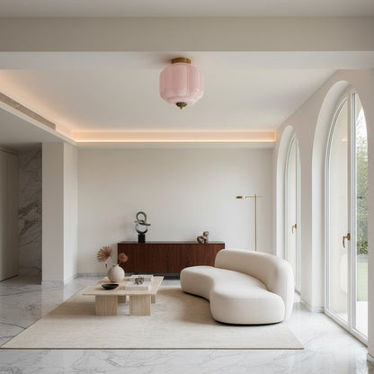 Plafondlamp Melkglas Glazen Kap Moderne Verlichting Scandinavische Stijl Woonkamer Eetkamer Slaapkamer Flush Mount