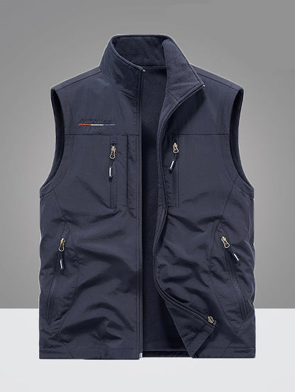 Donzen Gilet Met Meerdere Zakken Warm en Licht