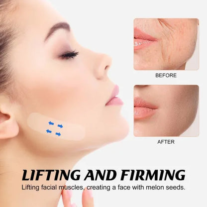 Onzichtbare Gezichtstape voor Natuurlijke Lifting en Stevigheid Transparant Huidvriendelijk V-Lijn Contouring