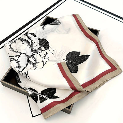 Sjaal Geprint Elegant Modisch Accessoire