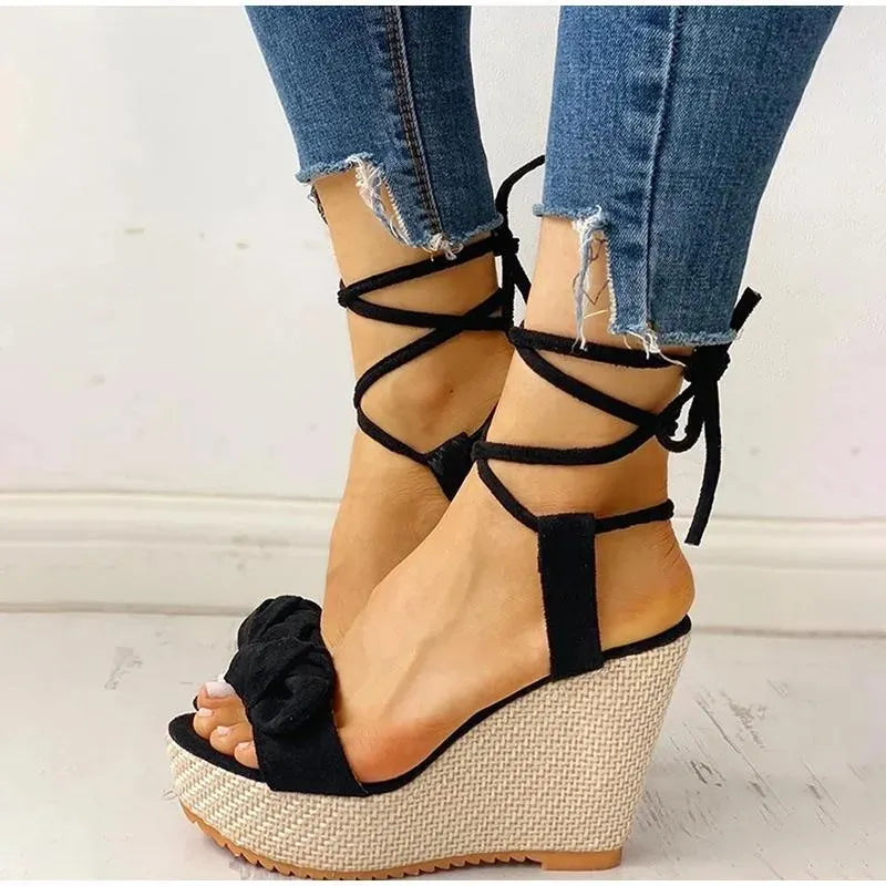 Vrouwensandalen met Enkelbandje Zomer Stijl