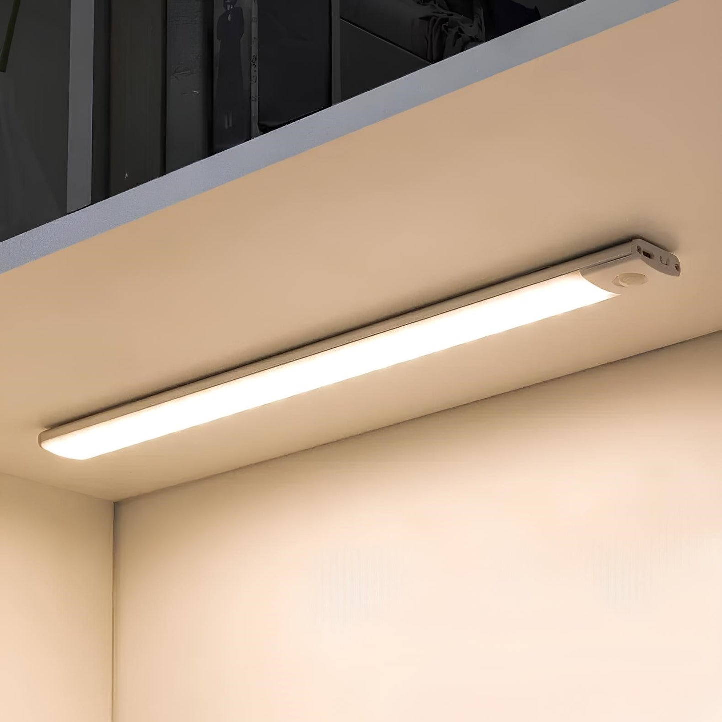Bewegingssensor Lamp Draadloos ABS Compact Hal Trap Kast Nachtlamp Automatisch Licht USB Oplaadbaar