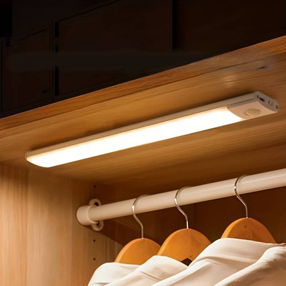 Bewegingssensor Lamp Draadloos ABS Compact Hal Trap Kast Nachtlamp Automatisch Licht USB Oplaadbaar