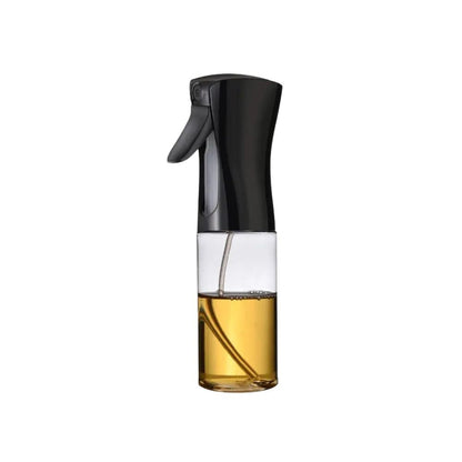 Oliespray Fles Glas 100ml Zwart Keuken Sprayfles Olie Azijn Airfryer BBQ Salade Verstuiver Navulbaar
