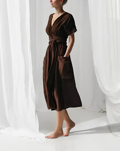Vrouwelijke Zomerjurk Elegant Lange Jurk voor Dames