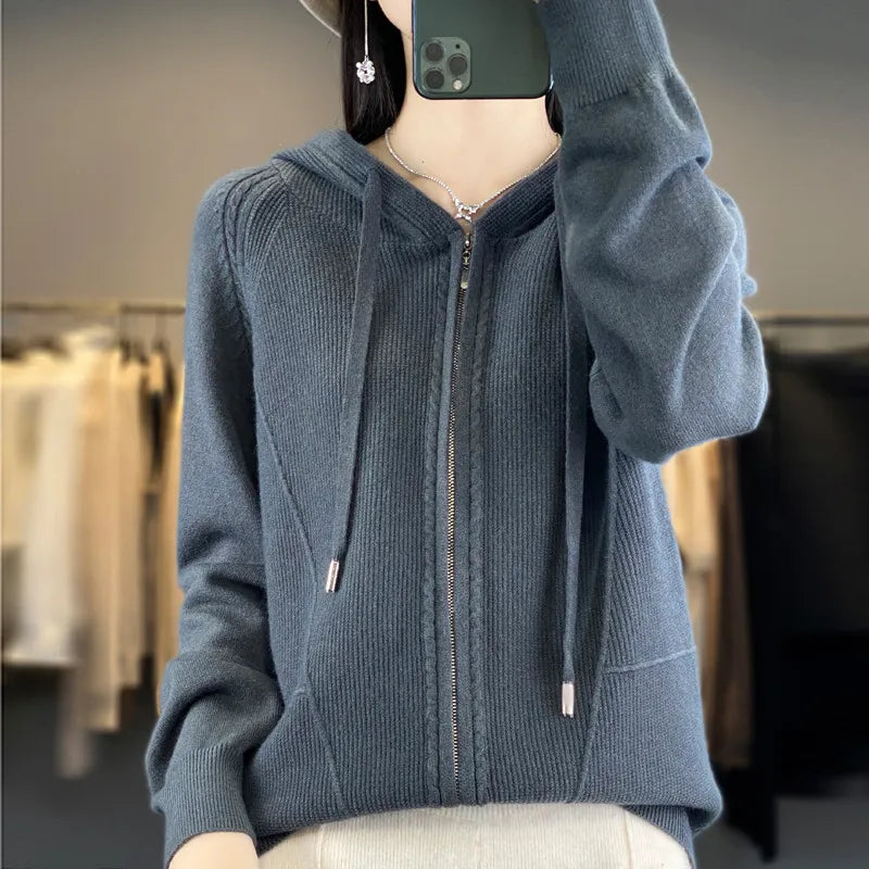 Dames Cardigan Warm en Stijlvol voor Herfst en Winter