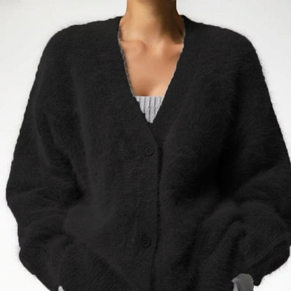 Dames Vest Gebreid Warme V-hals Trui
