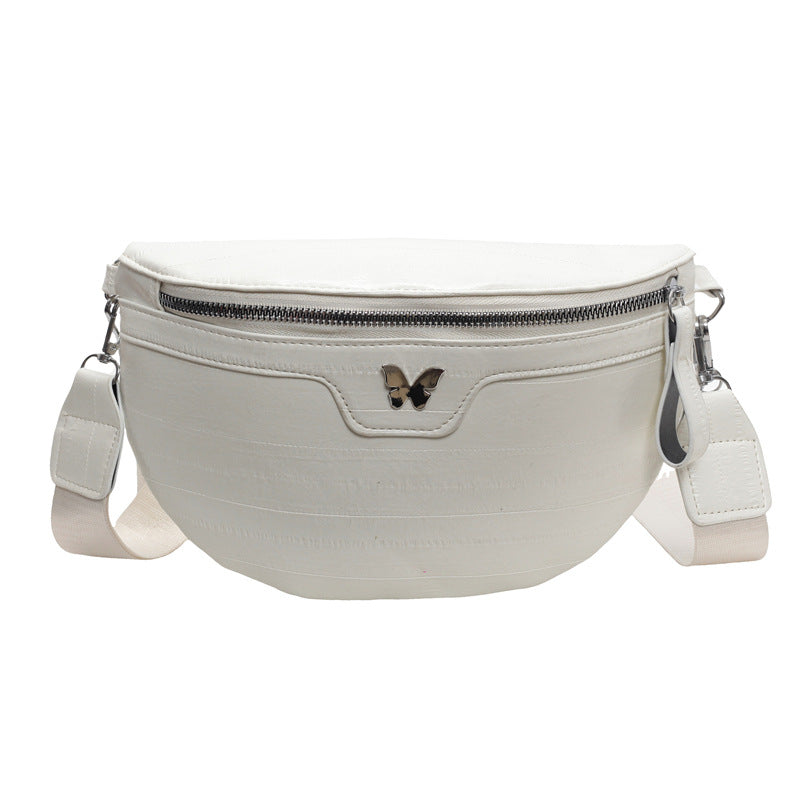 Dames Crossbody Tas met Ketting Detail Hippe Stijl → Dames Crossbody Tas Ketting Detail Chic Design