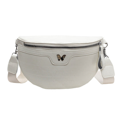 Dames Crossbody Tas met Ketting Detail Hippe Stijl → Dames Crossbody Tas Ketting Detail Chic Design